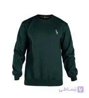 بلوز یقه گرد مردانه نرمال ساده اسپان سبز یشمی Polo مدل 48963