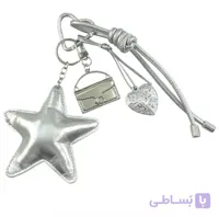 آویز کیف چارم بگ ستاره قلب کیف کد J4206