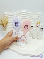 برس مو فانتزی کودکان طرح دختر بامزه کد 8807