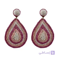 گوشواره زنانه مدل حصیری کد E6515