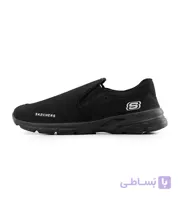 کفش مردانه روزمره پارچه ای مشکی مدل 50710