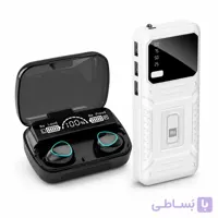 پکیج پاوربانک شیائومی 5000میلی امپر  هدیه ایرپاد M10