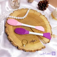 قلم براش ماسک سیلیکونی دو طرفه پرزدار