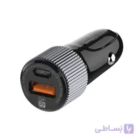 شارژر فندکی با کابل آیفون الدینیو مدل LDNIO C510Q