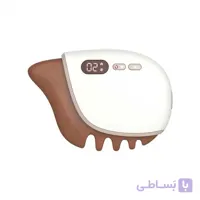 شانه ماساژور و لیفت صورت سنگ داغ برند techlove