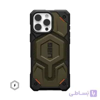 قاب آیفون 16 پرو مکس UAG مدل Monarch Pro Kevlar Element Green