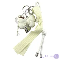 آویز کیف چارم بگ پاپیون و کلید کد J4190