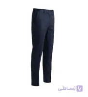 شلوار مردانه راسته ساده ویسکوز سرمه ای مدل 50819