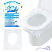 کاور نایلونی یکبار مصرف توالت فرنگی بسته 20 عددی