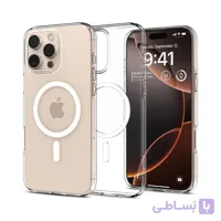 قاب آیفون 16 پرو مکس اسپیگن مدل Spigen Liquid Crystal (MagFit)