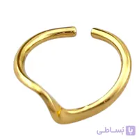 انگشتر زنانه مینیمال مدل موج R5039