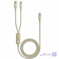 کابل دو سر 60 وات USB-C به USB-C و LIGHTNING جووی JOWAY CC012