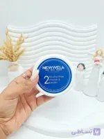 ژل واکس مخصوص مو بسیار با کیفیت برند NEWWELL ویتامین E برند کاسه ای آبی 2