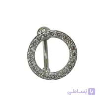 پیرسینگ ناف زنانه مدل نگین جواهری دایره کد P4927