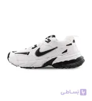 کفش مردانه اسپرت چرم مصنوعی سفید آبی  Nike مدل 50687