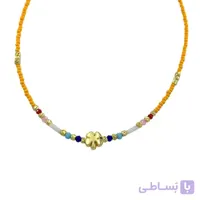 گردنبند زنانه مهره ای تابستانی مدل ونکلیف کد N5271