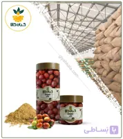 میوه هلو خشک یا پودری بسته بندی