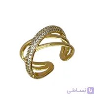 انگشتر زنانه ژوپینگ مدل جواهری کد R51893