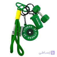 آویز کیف چارم بگ جاکلیدی مدل ماگ دمبل وزنه کد J4187