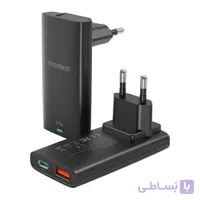شارژر دیواری فوق باریک Choetech PD6011 PD65W GaN