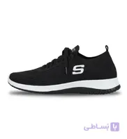 کفش مردانه روزمره بافت مشکی Skechers مدل 50709