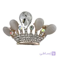 گل سینه زنانه مدل تاج کد G4070