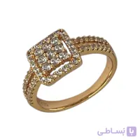 انگشتر زنانه ژوپینگ مدل نگین جواهری کد R51844