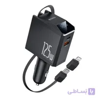 شارژر فندکی 4 پورت 125 وات یسیدو YESIDO Y71