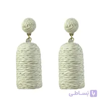 گوشواره زنانه مدل حصیری کد E6514