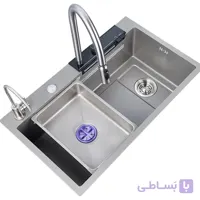 سینک پیانویی هوشمند دو کلید
