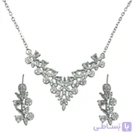 نیم ست زنانه مدل جواهری شکوفه کد M4410