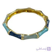 دستبند زنانه بنگل مدل میناکاری B5517