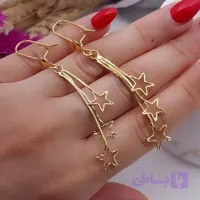 گوشواره زنانه آویز سیتی گلد
