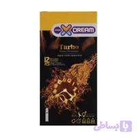 کاندوم توربو ایکس دریم مدل Turbo بسته 12 عددی