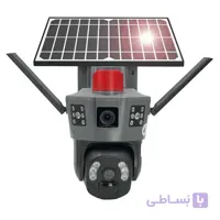دوربین سولار سیمکارتی 2 لنز پنل خورشیدی OKAM-proمدل wps005