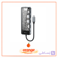هاب 6 پورت USB-C رسی(Recci) مدل RH17