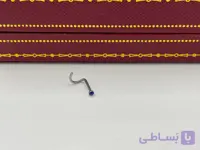 پیرسینگ بینی مثلث نگین دار