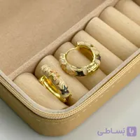 خرید گوشواره میناکاری استیل