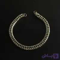 دستبند مردانه کارتیر نقره ای 6 میل
