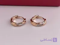 گوشواره زنانه ژوپینگ حلقه ای