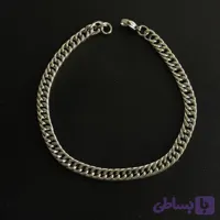 دستبند مردانه کارتیر نقره ای 4 میل