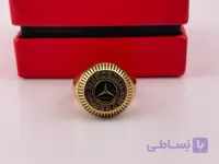 انگشتر مرسدس بنز استیل مردانه