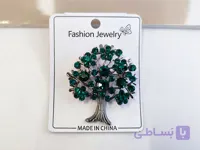گل سینه استیل درخت زندگی کد 10721