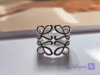 انگشتر مینیمال استیل فری سایز