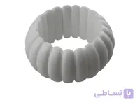دستبند کشی رزینی طرح حلزونی در دو رنگ