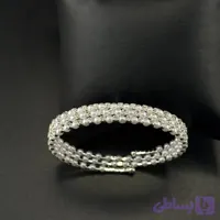 دستبند زنانه منعطف مجلسی مروارید