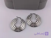 گوشواره مینیمال ترند دایره ای