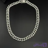 گردنبند کوبایی فول نگین آیس اوت