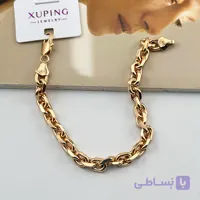 دستبند مدل زنجیری طرح طلا