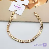 دستبند ژوپینگ فیگارو طلایی